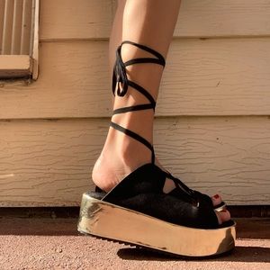 Strappy Platforms